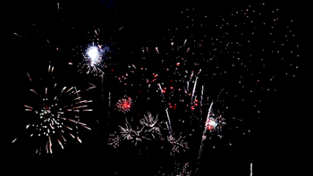 Gif animé feux d'artifices 106